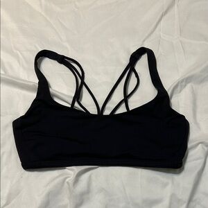 Black "Free To Be Bra" from Lululemon